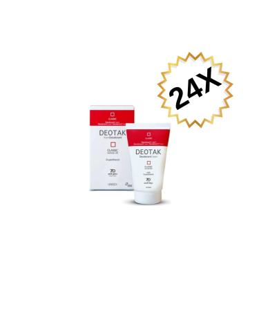 Deotak Cream Deodorant Classic 35 ml X 24 Pieces