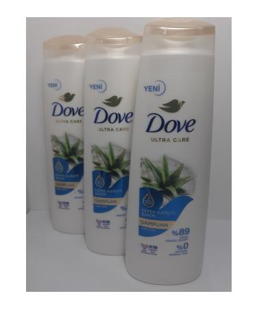 Dove Anti-Dandruff Care Aloe Vera 400ml Shampoo X 3 Pieces