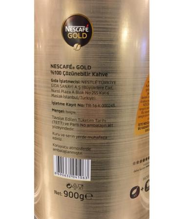 Nestle Nescafe Gold Tin 900 G - Buy Online on GoSupps.com
