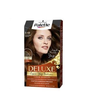 Palette Deluxe Hair Dye 6-68 Caramel Brown (1 PIECE)