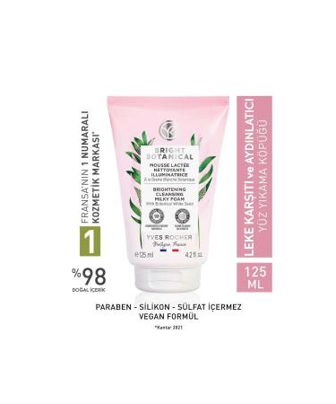 Yves Rocher Anti-Stain and Anti-Wrinkle Herbal Care Bright Botanical - Face Wash Foam-125ml