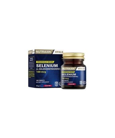 Nutraxin Selenium 100 mcg 100 Tablets (1 PIECE)