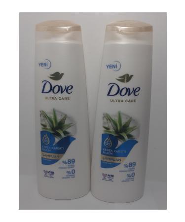 Dove Anti-Dandruff Care Aloe Vera 400ml Shampoo X 2 Pieces