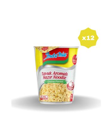 Indomie Indomie Flavored Noodles Chicken 60G X 12PCS