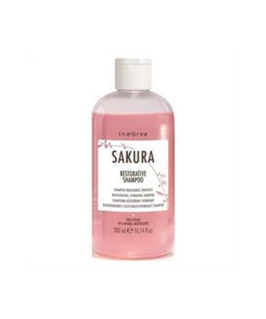 Inebrya Sakura Repairing Renewing Hair Care Shampoo 300ml (1 PIECE)