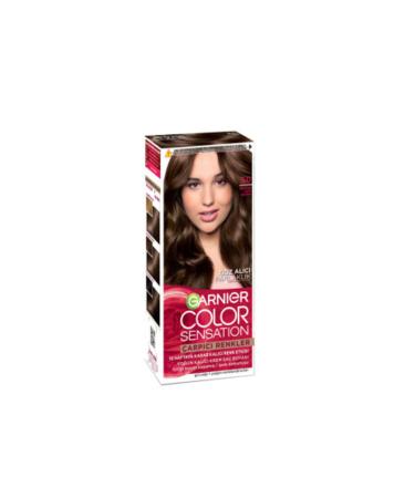 Garnier Color Sensation Striking Colors Hair Dye 5.0 Bright Light Brown (1 PIECE)