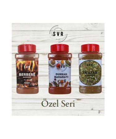 SVR Dukkah - Za'atar - Berbere Spice Set