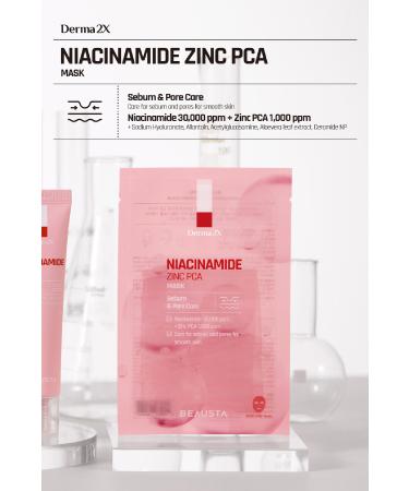 BEAUSTA Derma 2x Niacinamide Zinc Pca Anti-Spot Brightening Mask - Buy Online on GoSupps.com