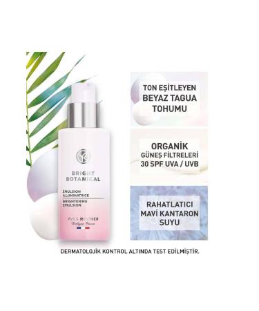 Yves Rocher 30 SPF Emulsion Cream - Anti-Stain and Anti-Wrinkle Herbal Complex Care / Bright Botanical 50ml - Buy Online on GoSupps.com