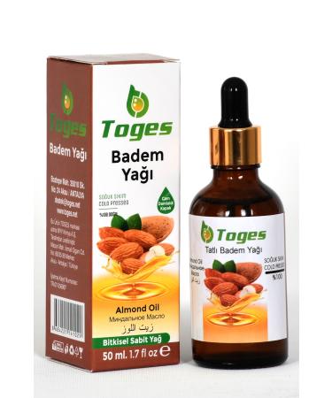 TOGES Almond oil 0 pure content 50 ml cold pressed almond oil