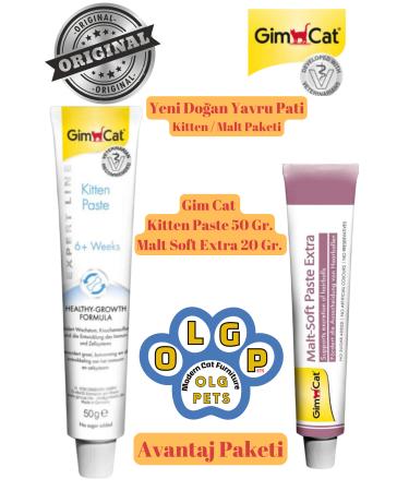 Gimcat Kitten Paste (Kitten) + Gimcat Malt (Anti-hairball)