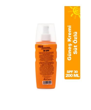 SOLAR EXPERT Proactive Sun Milk Sun Cream Spf 30 Factor 200 ml - Buy Online on GoSupps.com