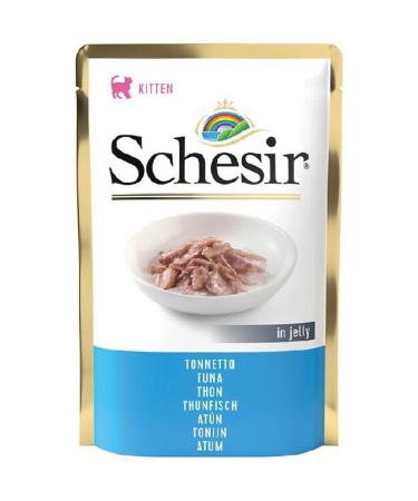 Schesir Canned Tuna Kitten Food in Jelly 85 gr