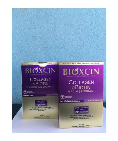Bioxcin Bioxcin Collagen Biotin Volume Shampoo Set of 2