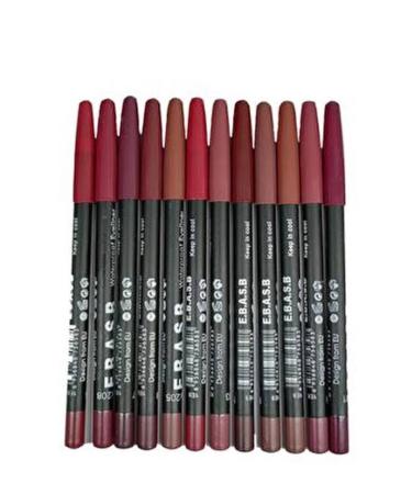 MUJGAN Rose 12-pack Ultra Oily Lip Pencil - Buy Online on GoSupps.com