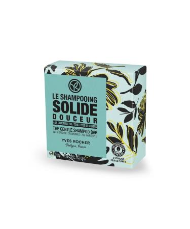 Yves Rocher Softening Solid Shampoo for Normal Hair (DOUCER) - Sulfate-Free & Salt-Free & Vegan-60 gr