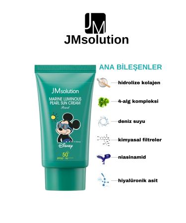 JMsolution Disney Series Marine Sea Shimmer Pearl Essence Sun Cream Spf 50 Pa - Buy Online on GoSupps.com