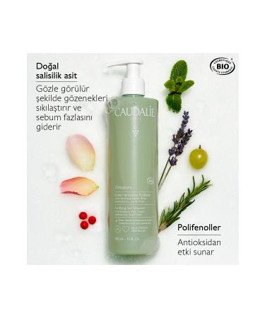 Caudalie Vinopure Cleansing Gel - 385ml - Buy Online on GoSupps.com