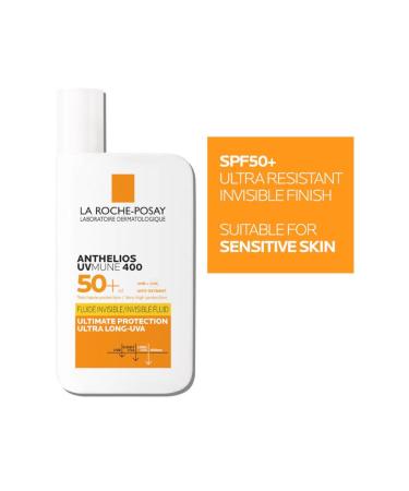 La Roche Posay La Roche-Posay Anthelios UVmune 400 Invisible Fluid SPF 50- 50 ml - Buy Online on GoSupps.com
