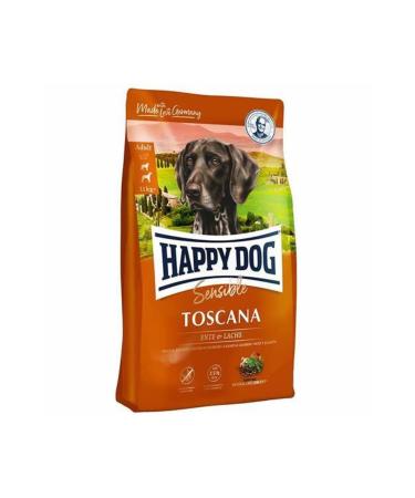 Happy Dog Toscana Duck and Salmon Sensitive Adult Dog Dry Food 12.5 Kg