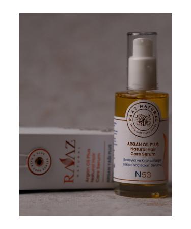 RAAZ N53 Argan Oil Plus Nourishing and Anti-Breakage Hair Care Serum 50 ml Argan and Rosemary Oil - Buy Online on GoSupps.com