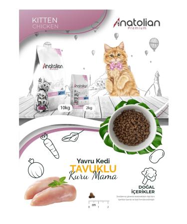 Anatolian Premium Kitten Chicken Kitten Cat Food with Chicken 2 Kg - Buy Online on GoSupps.com