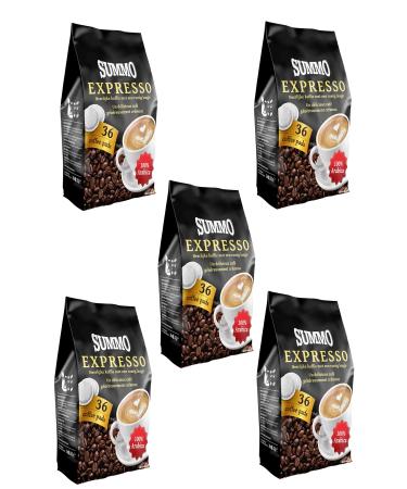 SUMMO Espresso 180 Pcs Advantage Pack (36X5) Senseo Pad Coffee Capsule