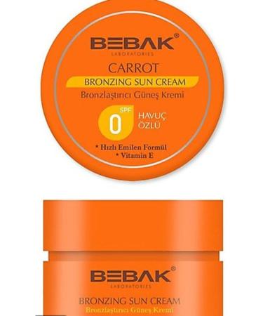 Bebak Carrot Extract Sun Cream 100 ml