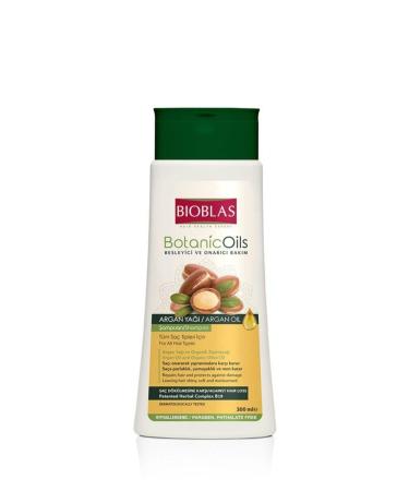 Bioblas Botanic Oils Nourishing and Repairing Care Argan Shampoo Set 2 Pieces X 300 Ml - Buy Online on GoSupps.com