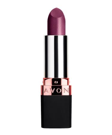 Avon True Luminous Velvet Metallic Matte Lipstick Violet Shine 5050136629700