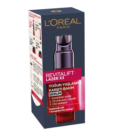L'Oreal Paris Revitalift Laser X3 Intensive Anti-Aging Care Serum 30 ml - Buy Online on GoSupps.com