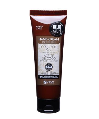 HELLO NATURE Coconut Oil Hand Cream 75 ml