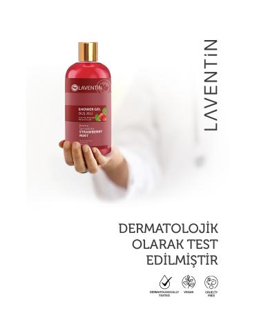 Lavender Purifying Refreshing Moisturizing Strawberry - Mint Shower Gel 400 Ml - Buy Online on GoSupps.com