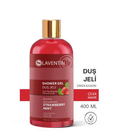 Lavender Purifying Refreshing Moisturizing Strawberry - Mint Shower Gel 400 Ml