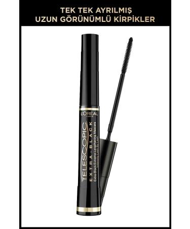 L'Oreal Paris EXTRA BLACK MASCARA LONG LAST NG TELESCOP C CARBON GKHA R969