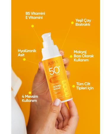 JOWE High Protection Sun Cream 50 Spf - 100 ml - Buy Online on GoSupps.com