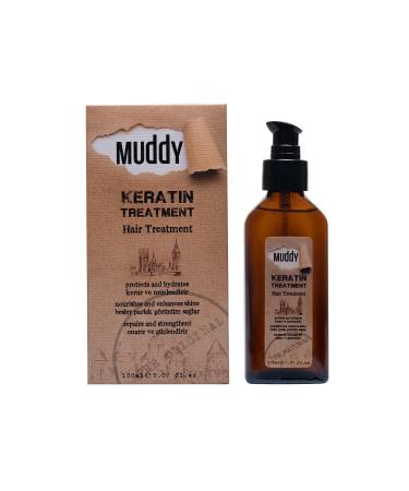 Muddy Keratin Treatment Oil Anti-Breakage and Anti-Rupture Lively and Shiny Look Oil 100 ml - Buy Online on GoSupps.com