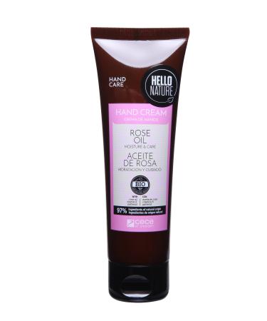 HELLO NATURE Rose Oil Hand Cream 75 ml