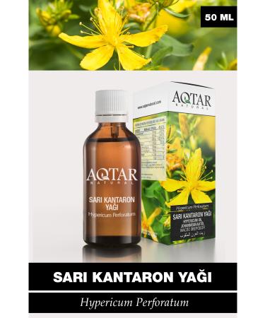 Aqtar 0 Pure St. John's Wort Oil 50 ml | Hypericum Perforatum