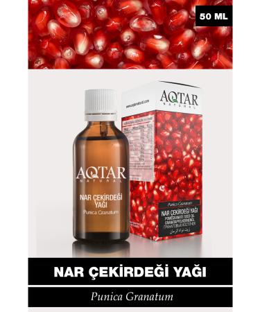 Aqtar 0 Pure Pomegranate Seed Oil 50 ml | Punica Granatum Seed Oil