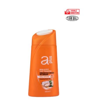 PLUS Aplus Hair Conditioner 600 ml Coconut and Argan For Damaged Hair