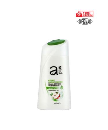 A PLUS Aplus Shampoo Anti-Dandruff Shampoo 600 ml Apple Cider Vinegar and Rosemary