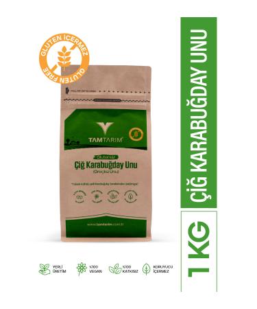 Full Farm (GLUTEN-FREE) Raw Buckwheat Flour 1 Kg