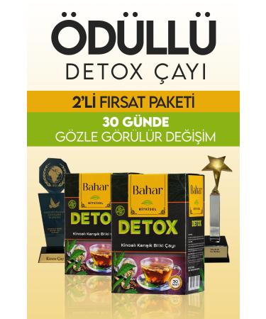 Detoxs Slimming Herbal Tea to Help Lose Weight - Detox Form Tea (1 Month Set)