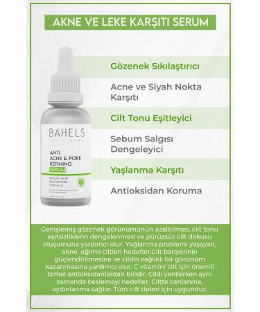 Bahels Cosmetic Anti-Blackhead and Anti-Acne Niacinamide Skin Care Serum 30 Ml - Buy Online on GoSupps.com