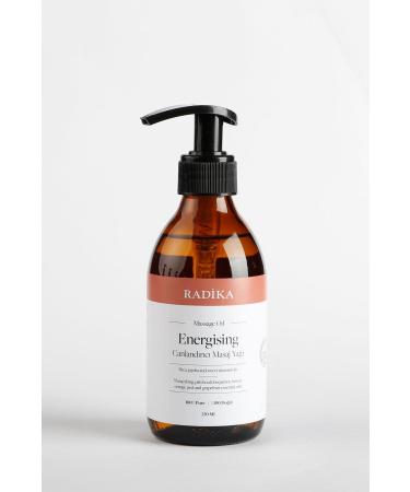 Radika Aromatherapy Revitalizing Massage Oil / Energising / Aromatherapy Massage Oil / 250 ml - Buy Online on GoSupps.com