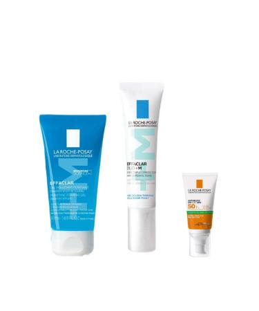 La Roche Posay NEW EFFACLAR INTRODUCTION KIT / FOR OILY SKIN PRONE TO ACNE
