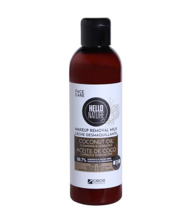 HELLO NATURE Coconut Oil Make-Up Remover Milk 180 ml