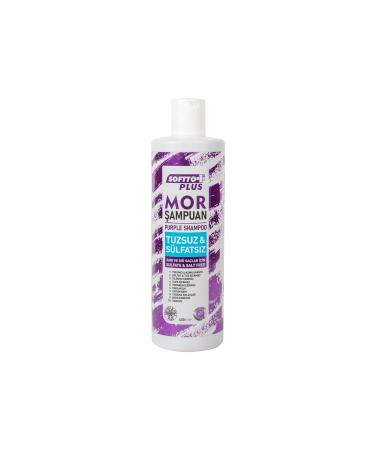 Softto Plus Color Protecting Shine Anti-Flow Purple Sulfate-Free Salt-Free Shampoo 400ml