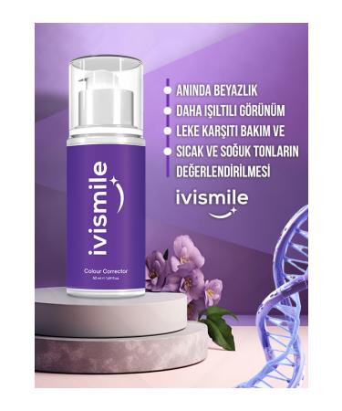 ivismile Instant Effective Teeth Whitening Gel Purple Teeth Whitening Gel 50 ml - Buy Online on GoSupps.com